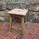 Workshop stool in wood
