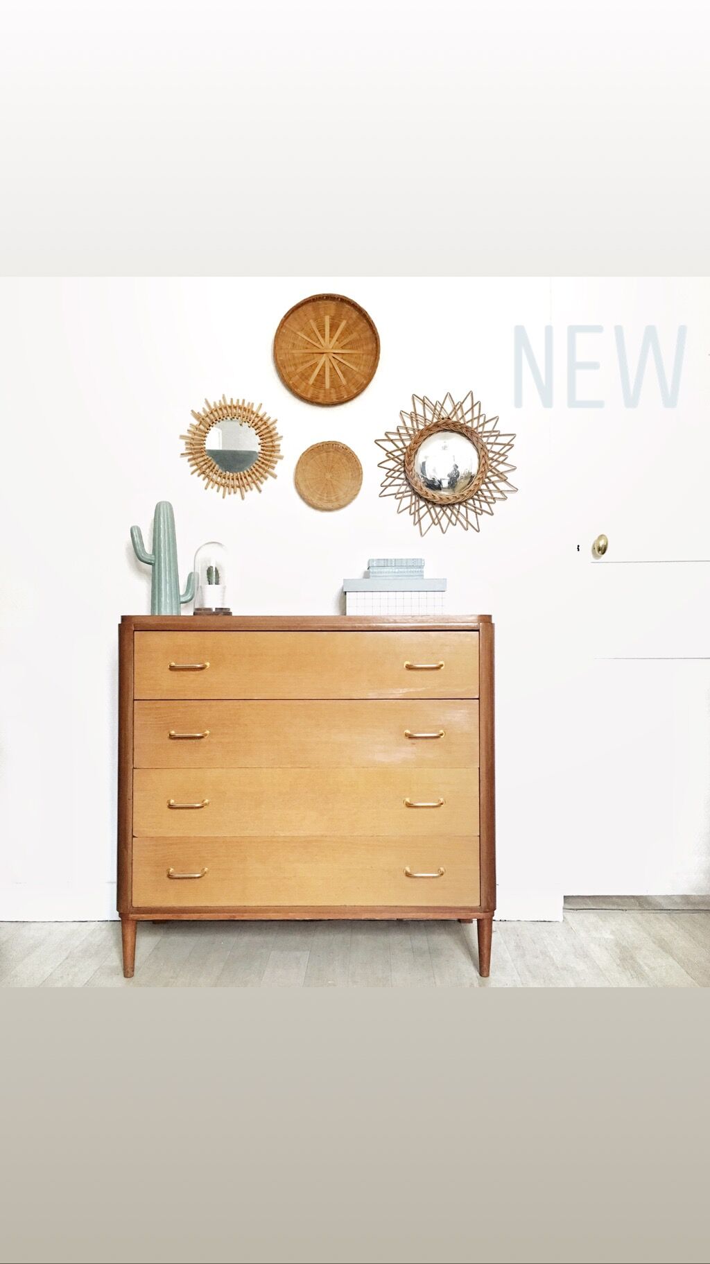 Vintage chest of drawers