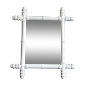miroir bambou en bois