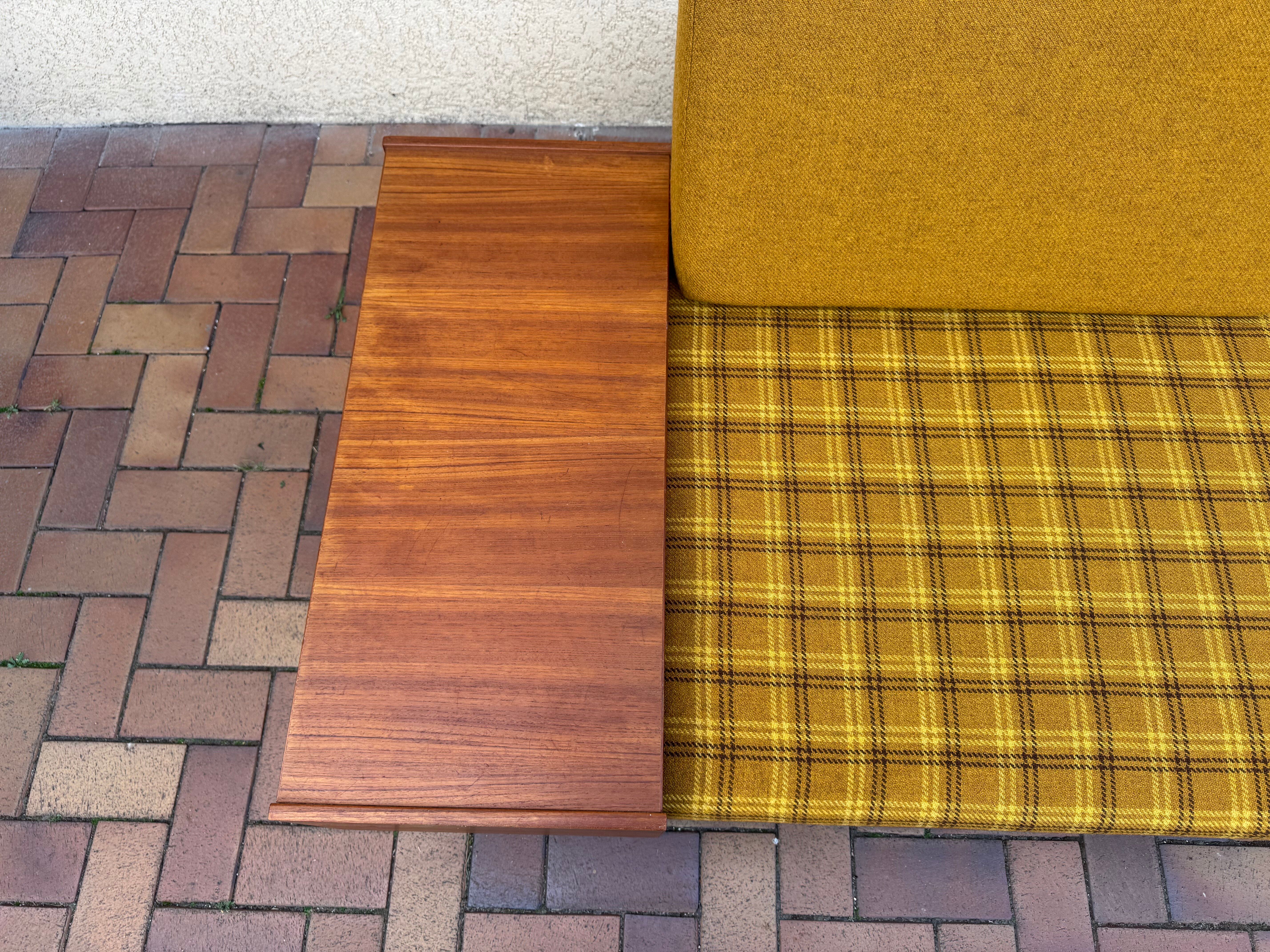 Vintage Scandinavian retro daybed MidCentury 1960s
