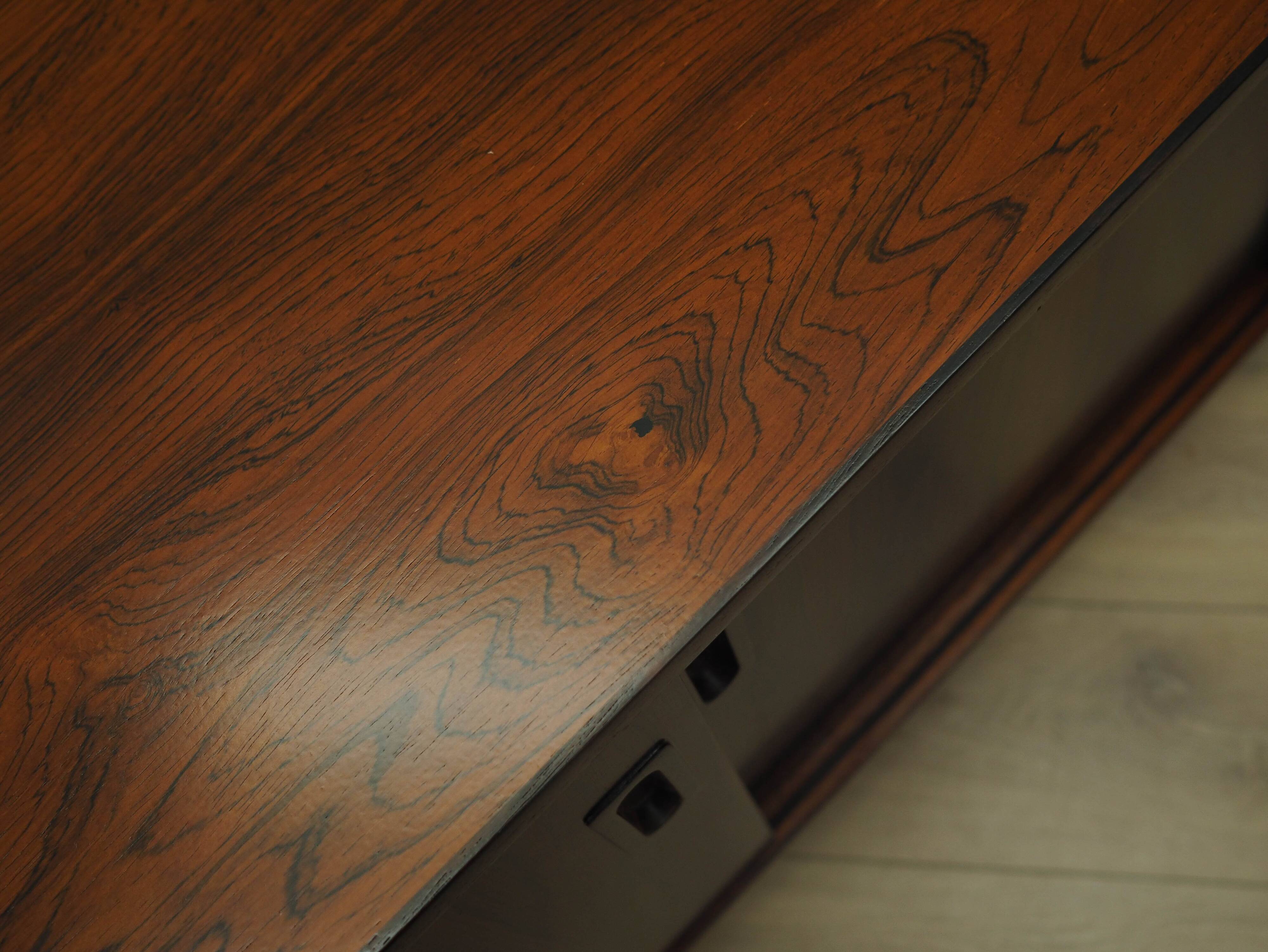Rosewood dresser, Danish design, 1970s, production: Denmark