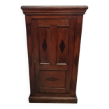 Armoire suspendue ancienne en acajou français, années 1870