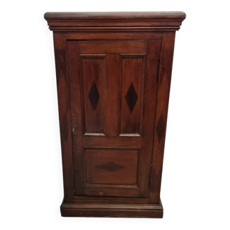 Antique French Mahogany Hanging Cabinet, 1870s