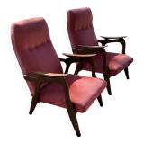 Set of 2 vintage armchairs
