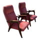 Ensemble de 2 fauteuil vintage