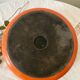 Le Creuset casserole dish in round enameled cast iron 26cm 4 L vintage orange