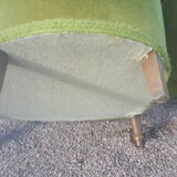 Toad green velvet lounge