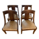 Chaises gondoles Empire