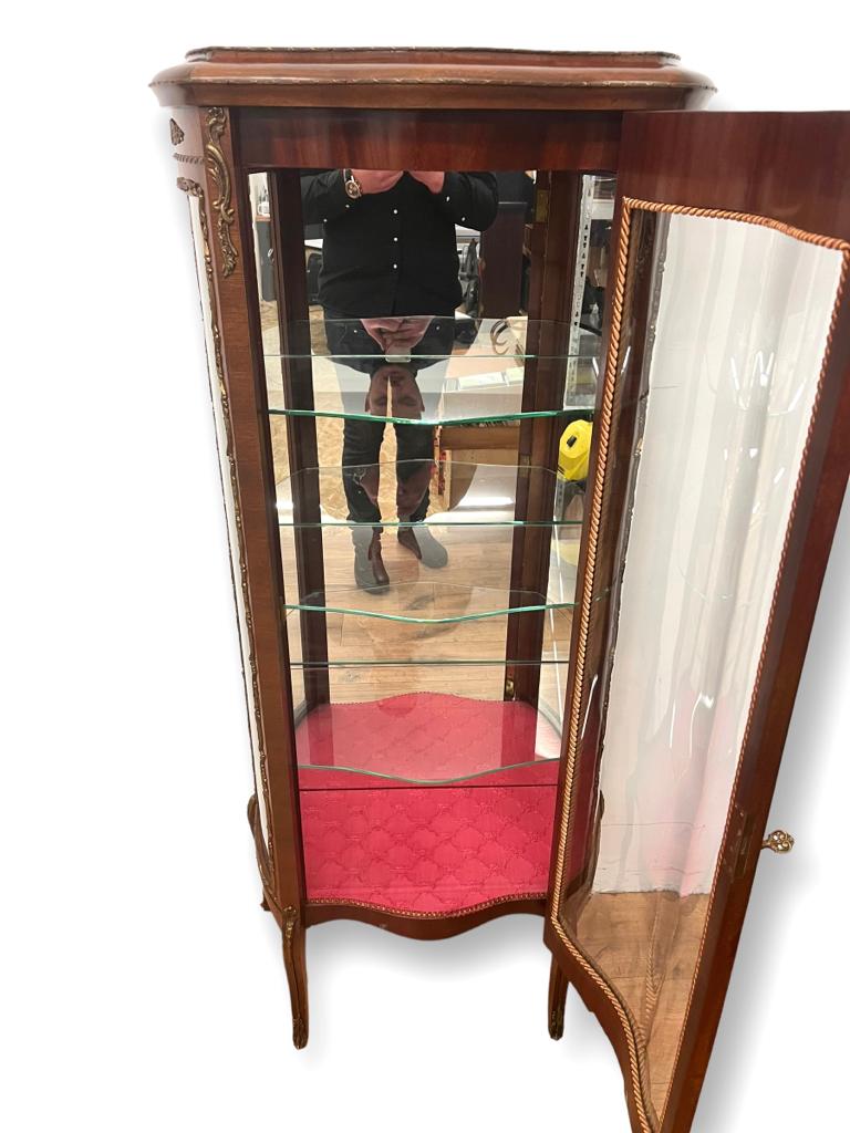 Louis XV style showcase