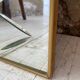 Italian engraved bistro mirror 60s XL