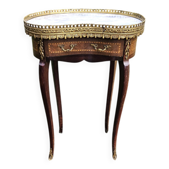 Louis XV-Louis XVI Transition style bedside tables.