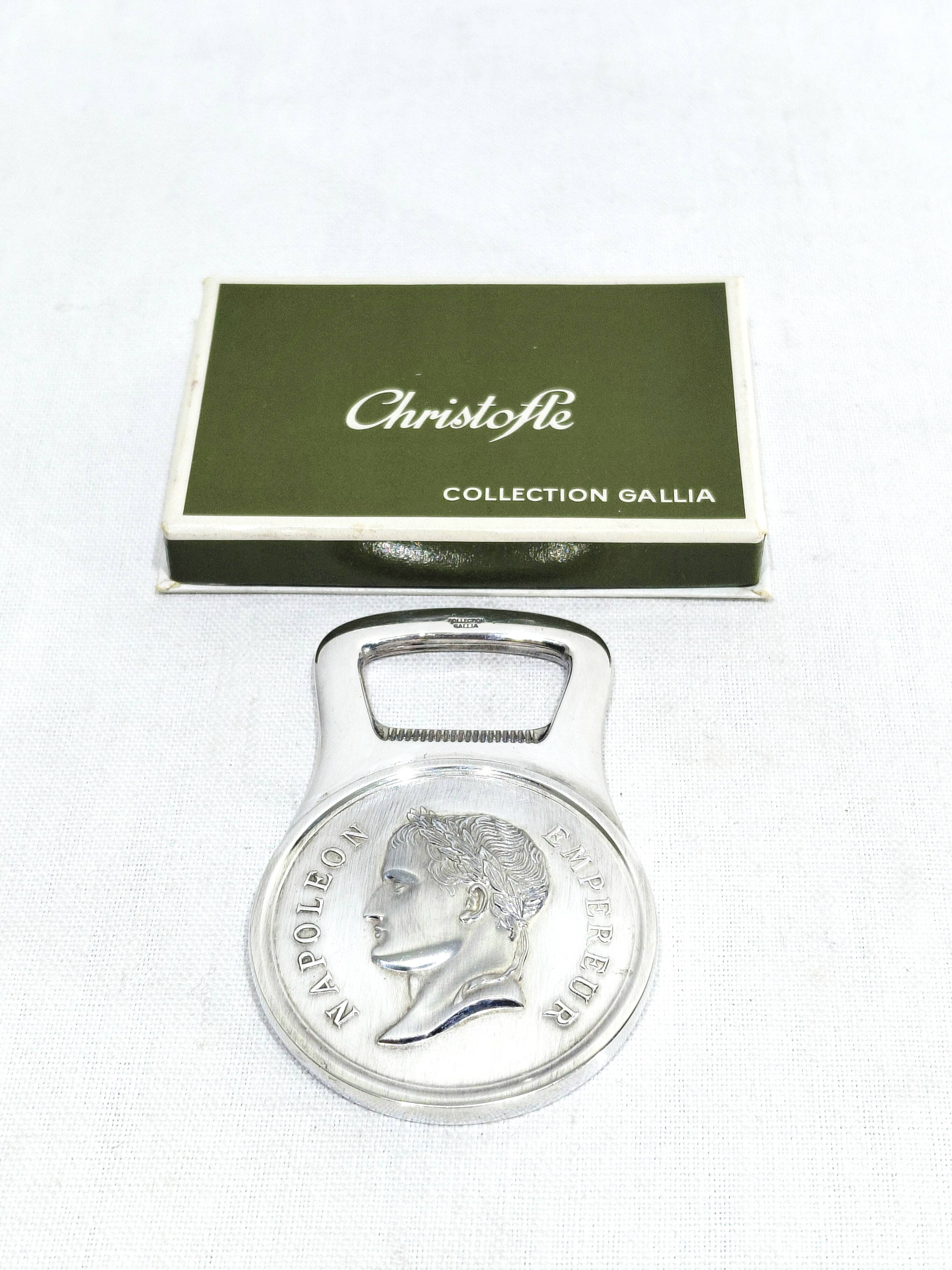Christofle - collection gallia - décapsuleur