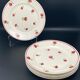 Flat plates with small flowers Luneville - MLRDP6