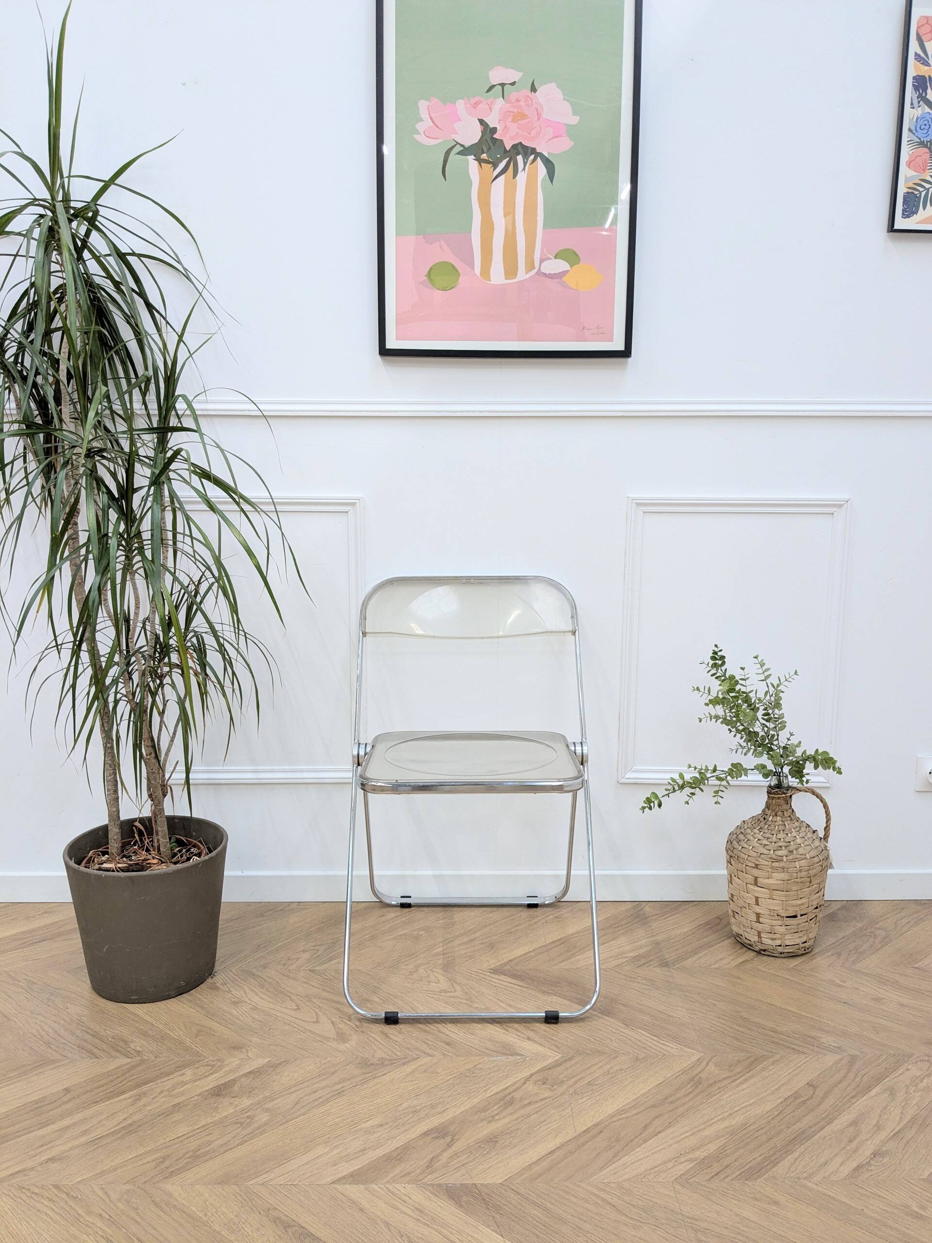 Plia chair by Giancarlo Piretti for Castelli