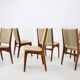 1960s Johannes Andersen Dining Chairs, set of 6, Denmark