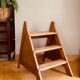 Escalier fermé époque milieu XXe assemblages en mortaises