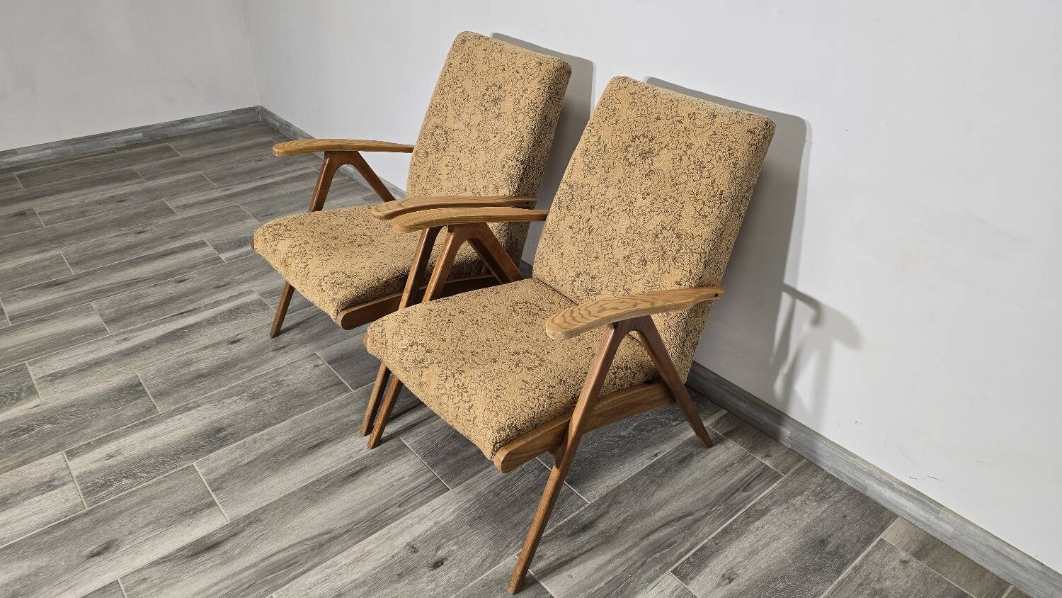 Set of Mid-Century Armchairs