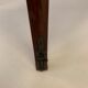 Round pedestal table Louis XV style veneer of rosewood XX century