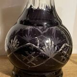 Bohemian glass vase