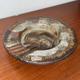 Bowl in studio pottery from mid-century Danish by Aksel Larsen for Axella, 1960s.