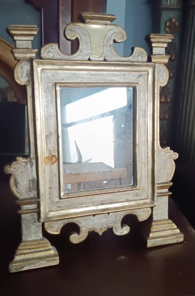 18th-century antique mirror frame from Mecca