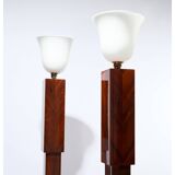 Pair of large floor lamps - Art Deco period