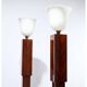 Paire de grands lampadaires - Période Art déco