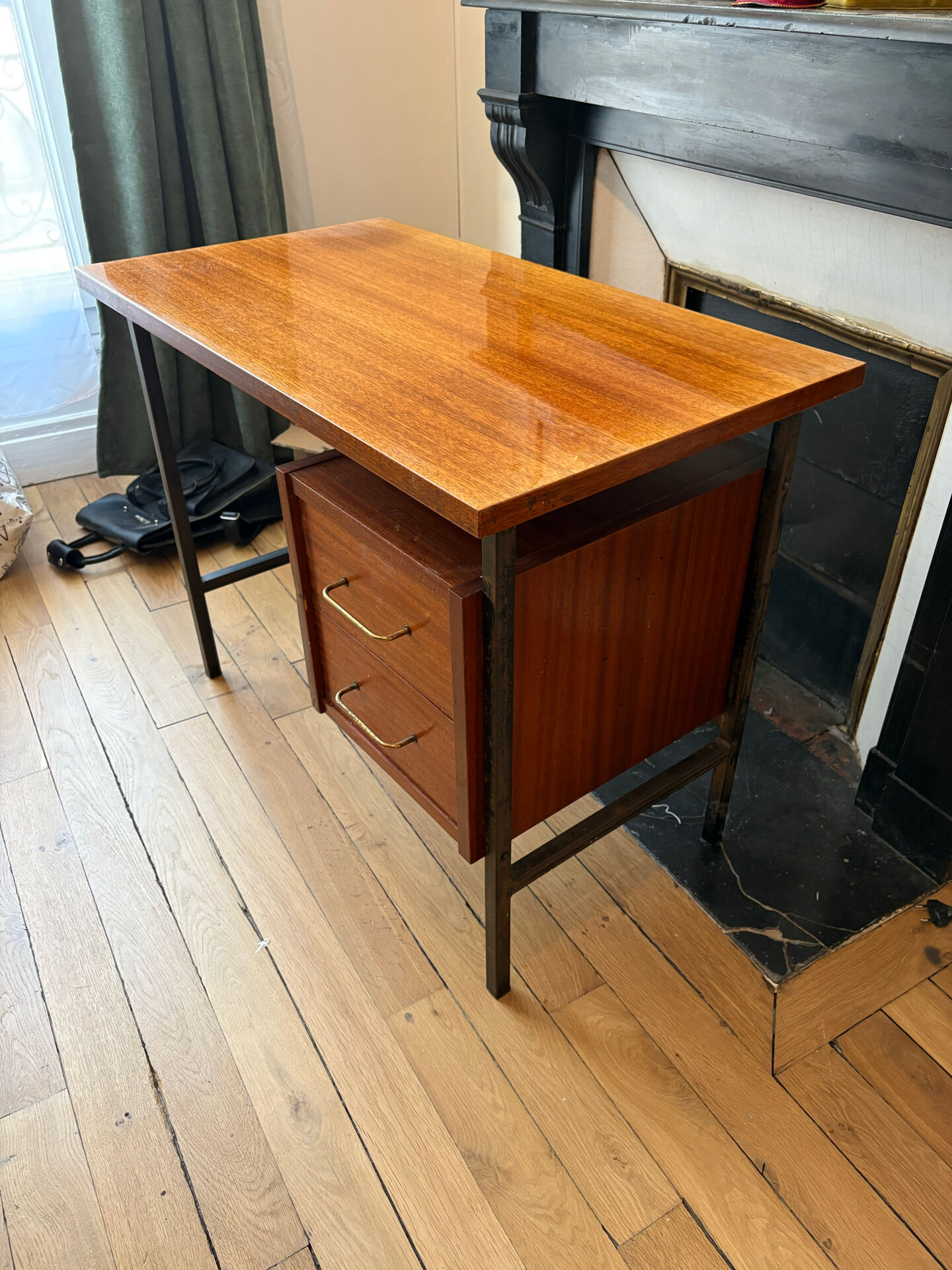 Bureau enfant vintage en bois