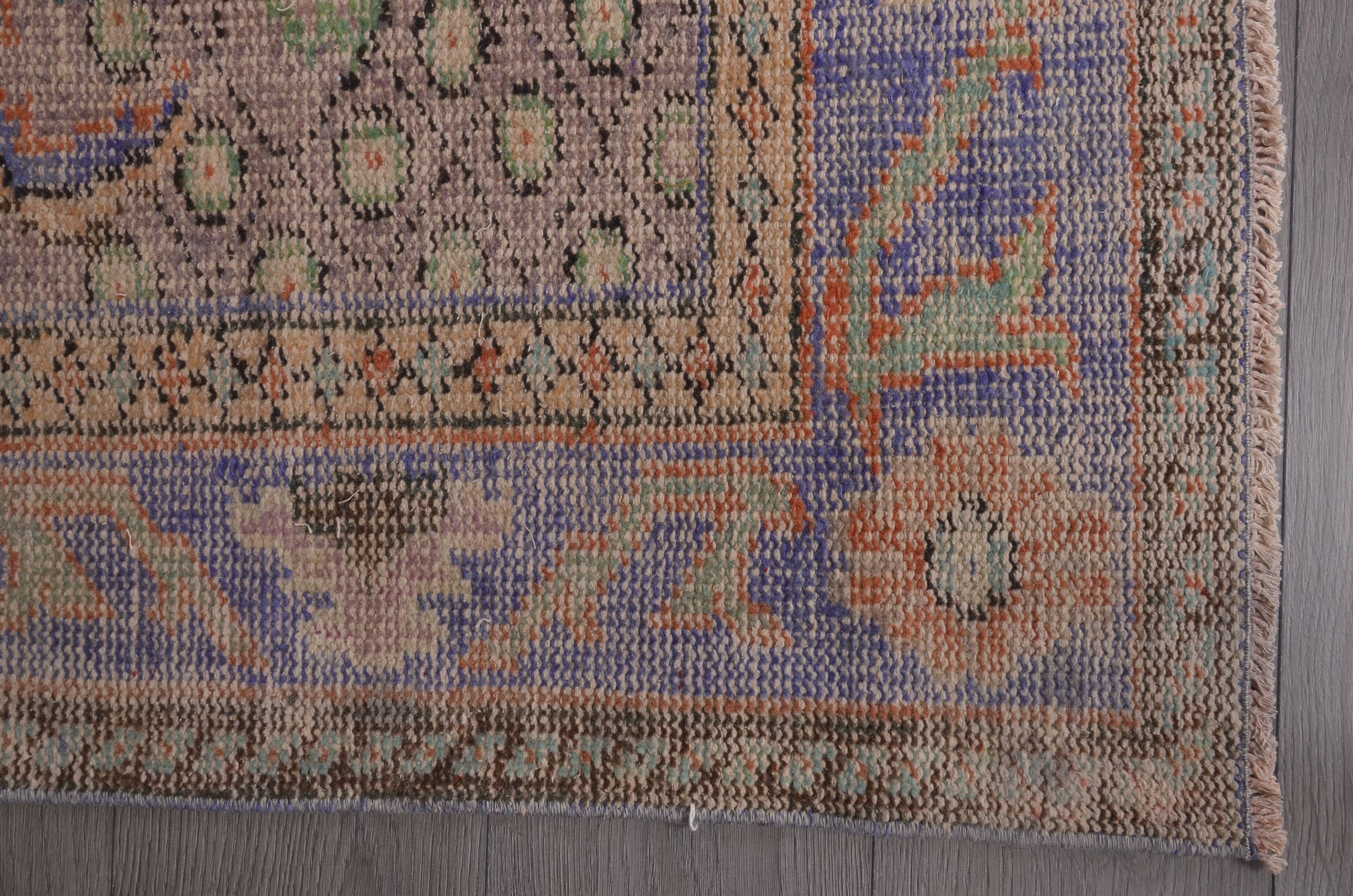 Oushak Vintage Wool Carpet Sku2316