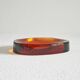 Concave glass catchall from the 1960s.