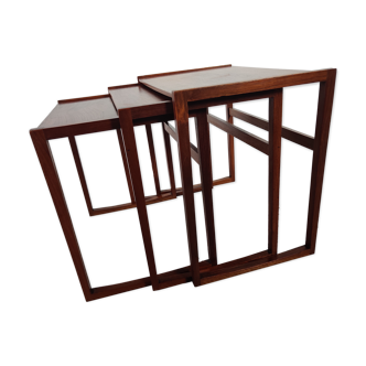 Table gigogne en teck de Kai Kristiansen, Danemark 1960s