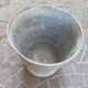 Large zinc bucket