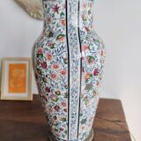Porcelain lamp foot decorated with Cashemere decoration
