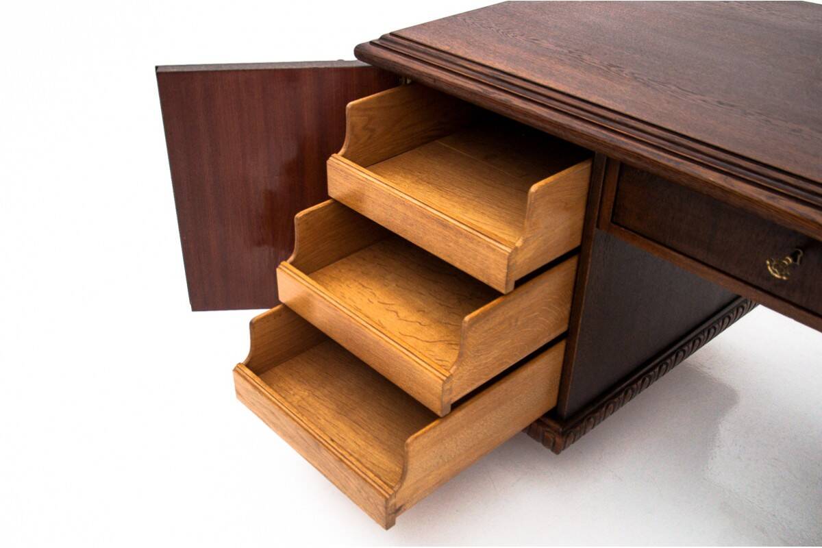 Cabinet set on lion's paws, Germany, early 20th century.