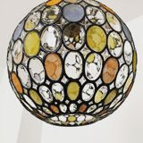 Suspension en verre colorée par Glashütte Limburg