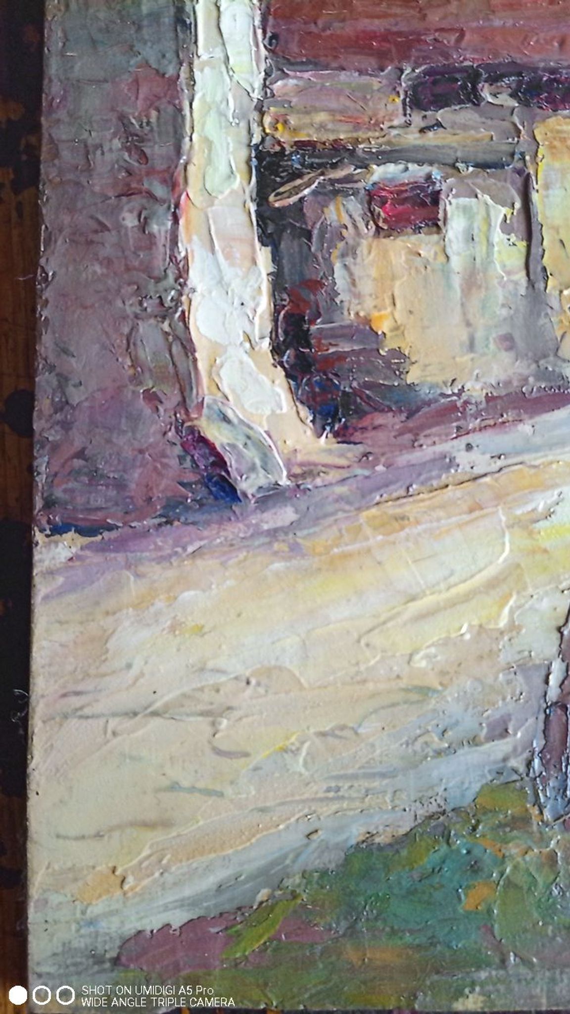 Osietzki - huile sur panneau - 33 x 23 cm