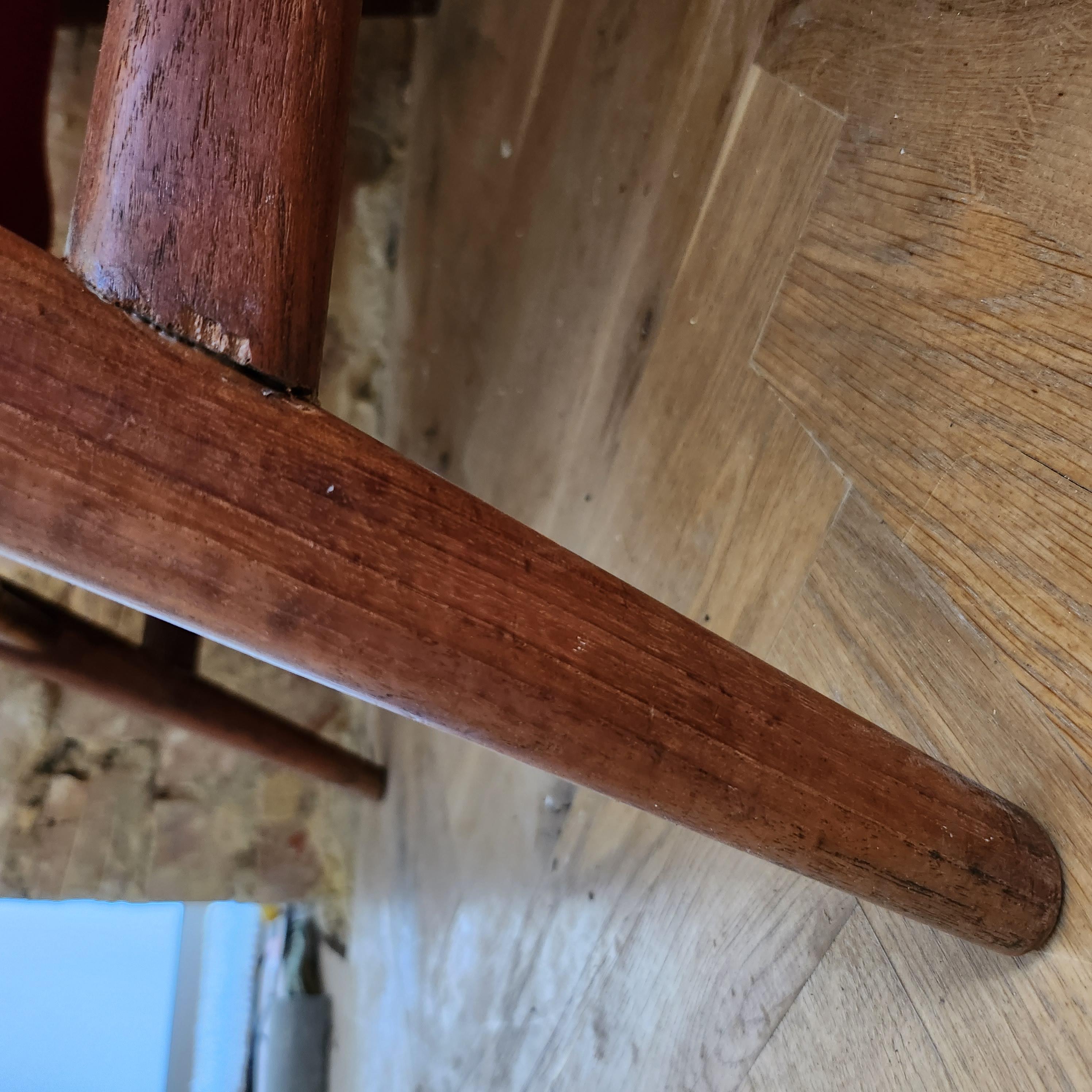 Scandinavian teak armchair