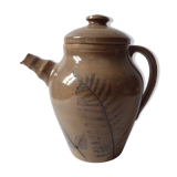Chevrette à décor végétal