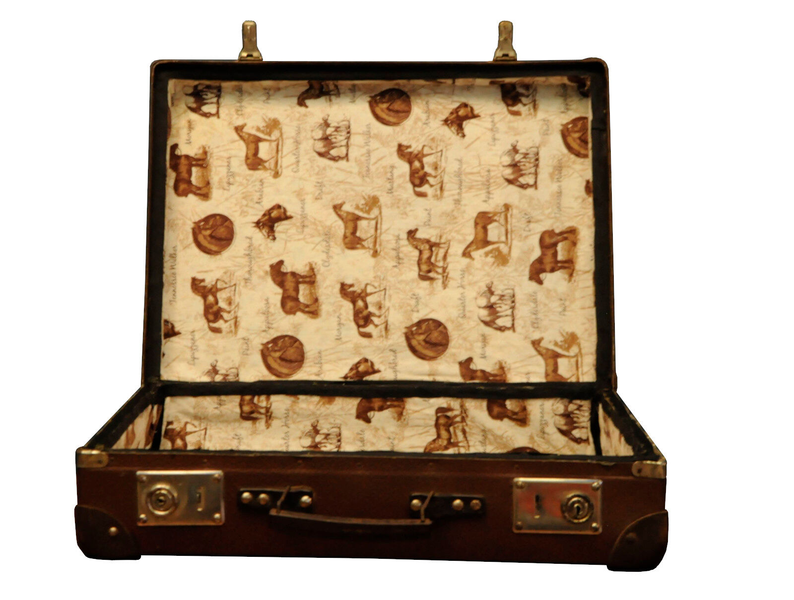 Retro suitcase 60s 70s vintage