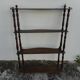 Hanging wood shelf