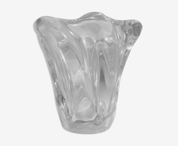 Crystal vase daum france year 50 | Selency