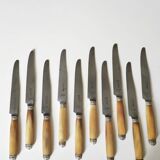 Couteaux Estebe, virole argent