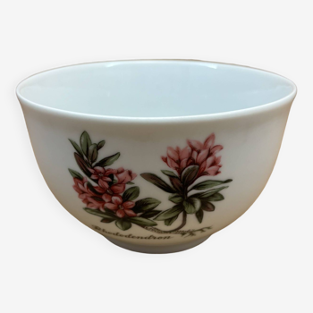 White bowl "Rhododendron" (40)
