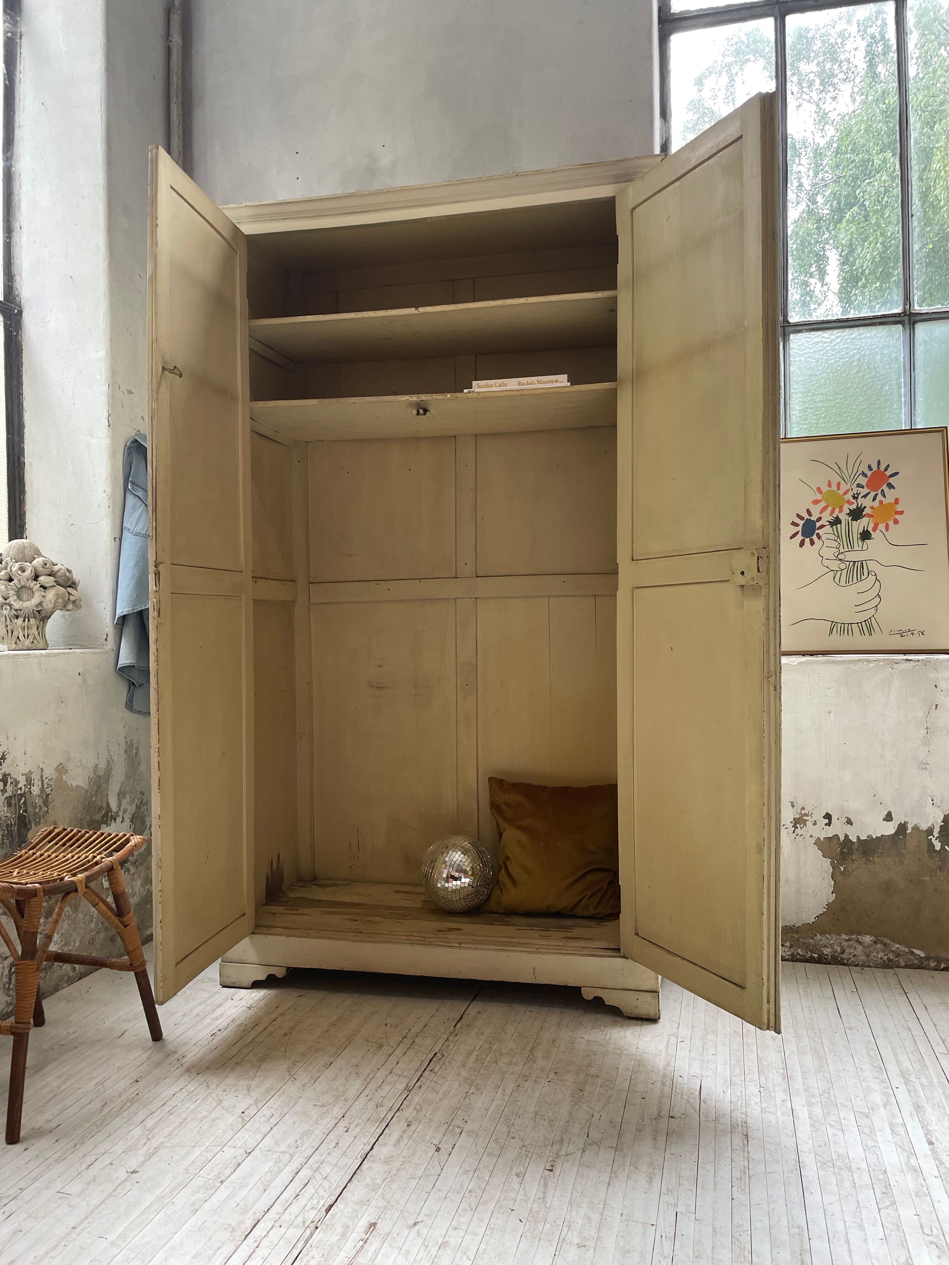 Yellow cupboard