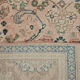 Handmade oriental unique 1980s 291 cm x 384 cm beige wool carpet
