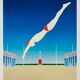 Original poster Deauville - Razzia - Signed by the artist - coated on fabric