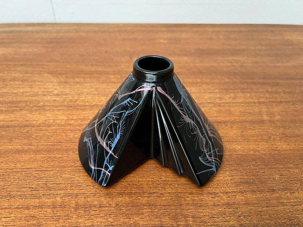 Postmodern West German pottery vase by Steuler, 1980s.