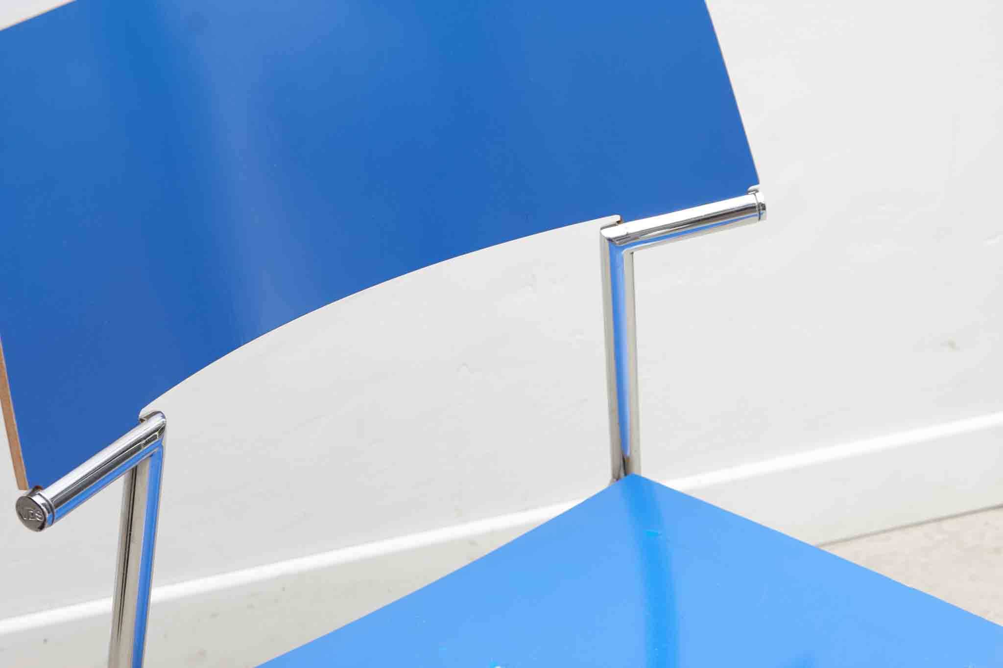 Blue chair Gijs Van der Sluis