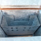 Furnished cooler of profession trade brewery in late XIX century oak bar