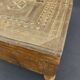 Old wedding chest in carved wood Nepal or India